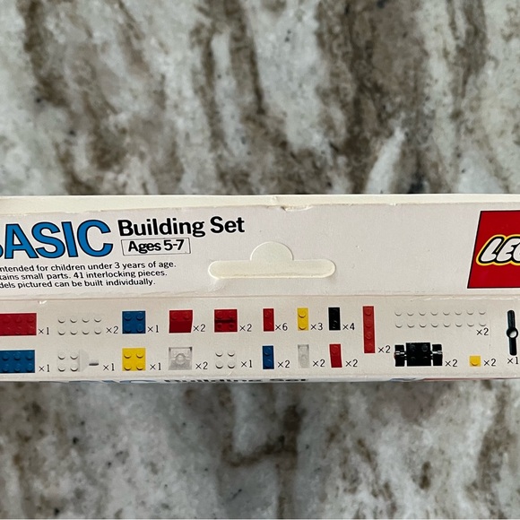 1988 Lego basic building set 1514 new in sealed box undamaged vintage - Picture 4 of 6